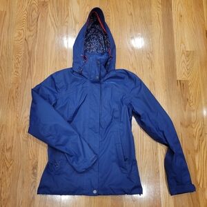 Blue Hooded Jacket